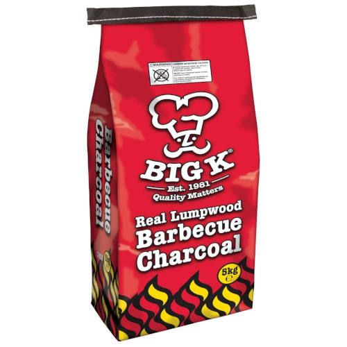 BigK Lumpwood Charcoal 5kg