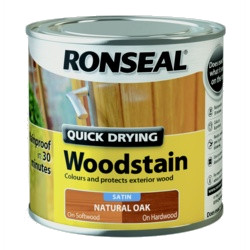 Ron QD Woodstain 250ml Natural Oak