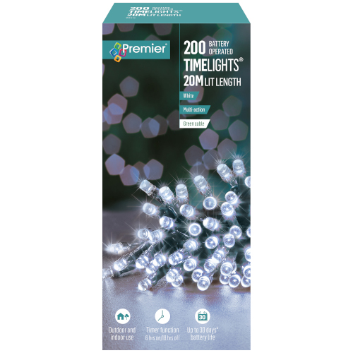 Battery Timelights 200 White