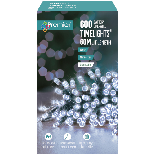 Battery Timelights 600 White