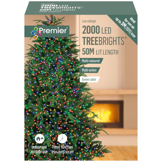 LED Treebrights 2000 Multi-Coloured