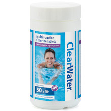 ClearWater Chlorine Tabs 50pc