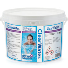 ClearWater Chlorine Tabs 250pc